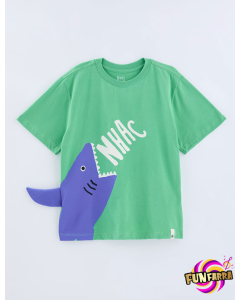 Camiseta Silk Barbatana Verde Bento 