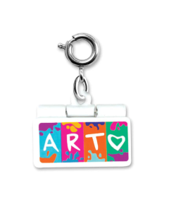 Charm Estojo de Arte Prateado