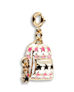 Charm Mochila Dourada