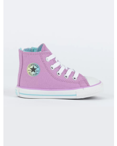 Tênis Converse Kids Chuck Taylor All Star Sidi Zip Hi Seasonal Uva