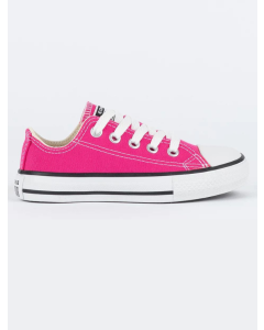 Tênis Converse Kids Chuck Taylor All Star Ox Seasonal Fucsia Preto 