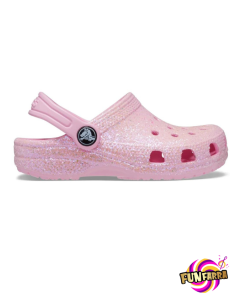 Sandália Crocs Classic Clog Infantil rosa