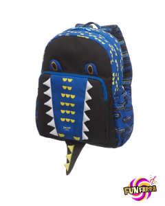 Mochila Bento jacarudo zumzum com detalhes