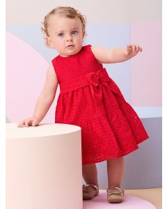 Vestido laise vermelho Momi