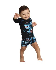 Conjunto Baby Lucca Loc Est Bubble Shark Siri